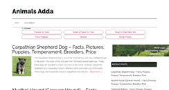 Desktop Screenshot of animalsadda.com